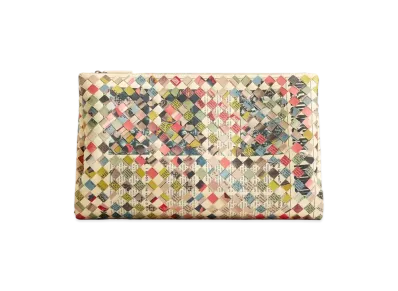 Bottega Veneta Bistrot Pouch "Beige/Black"