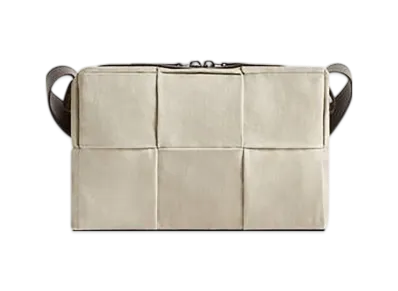 Bottega Veneta Medium Arco Camera Bag "Greige/Fondant"