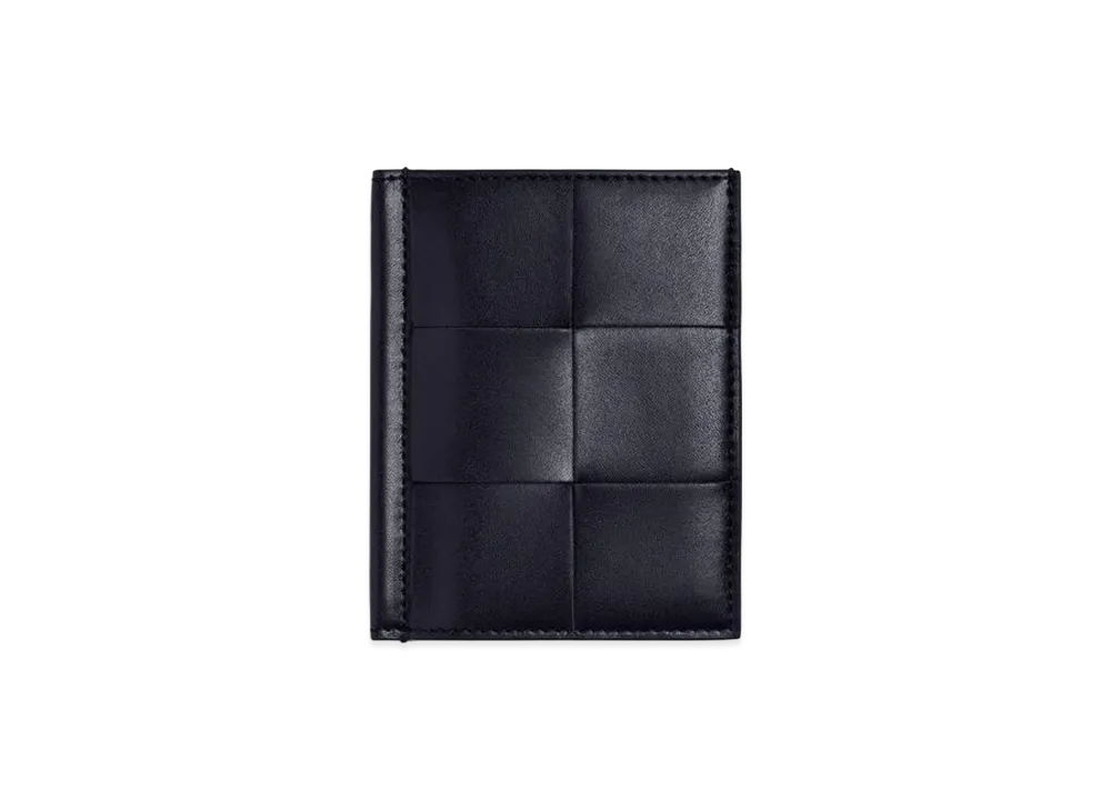 Bottega Veneta Cassette Flap Card Case "Nocturnal/Royal Blue"