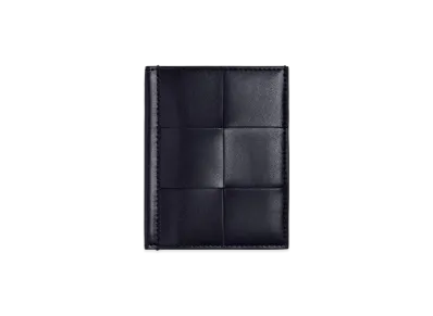 Bottega Veneta Cassette Flap Card Case "Nocturnal/Royal Blue"