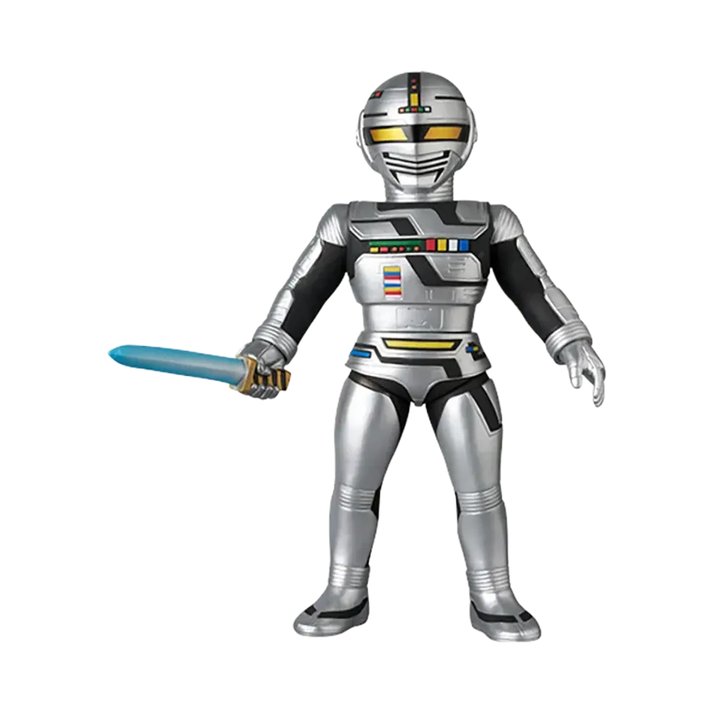 MEDICOM TOY "Toei Retro Sofvi Collection" -Space Sheriff Gavan- Gavan (Shining Silver / Laser Blade Ver.)