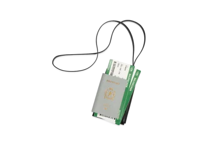 BALENCIAGA Passport Phone Holder "Gray"