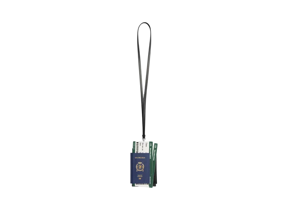 BALENCIAGA Passport Phone Holder "Blue"