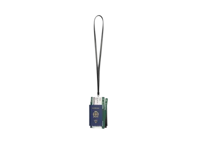 BALENCIAGA Passport Phone Holder "Blue"