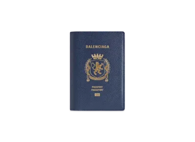 BALENCIAGA Passport Holder "Blue"