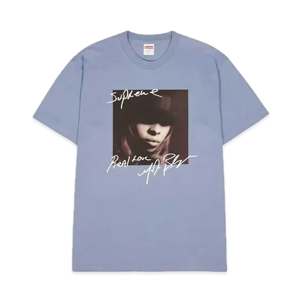 Supreme Mary J. Blige Tee "Blue"