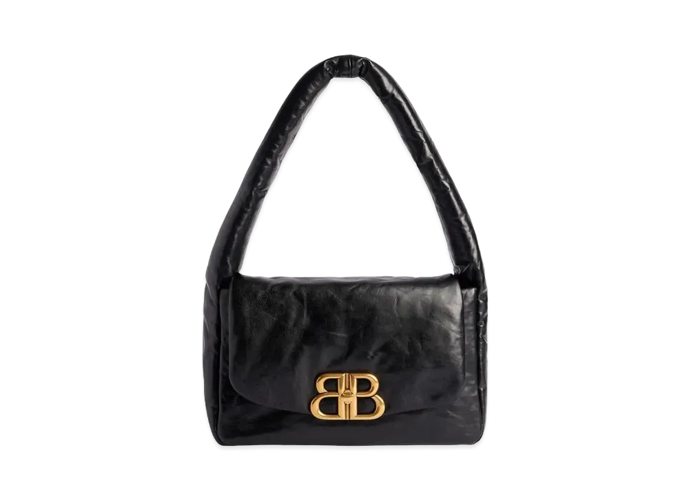 BALENCIAGA Monaco Small Sling Bag "Black"