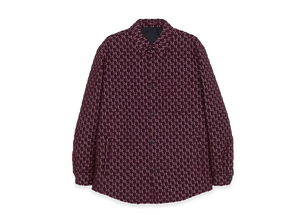 GUCCI Boucla Padded Shirt "Red"