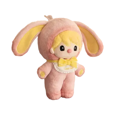POP MART Sweet Bean Pretend Animal Plush Rabbit Drummer