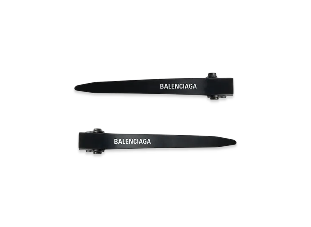 BALENCIAGA Salon Clip Set "Black"