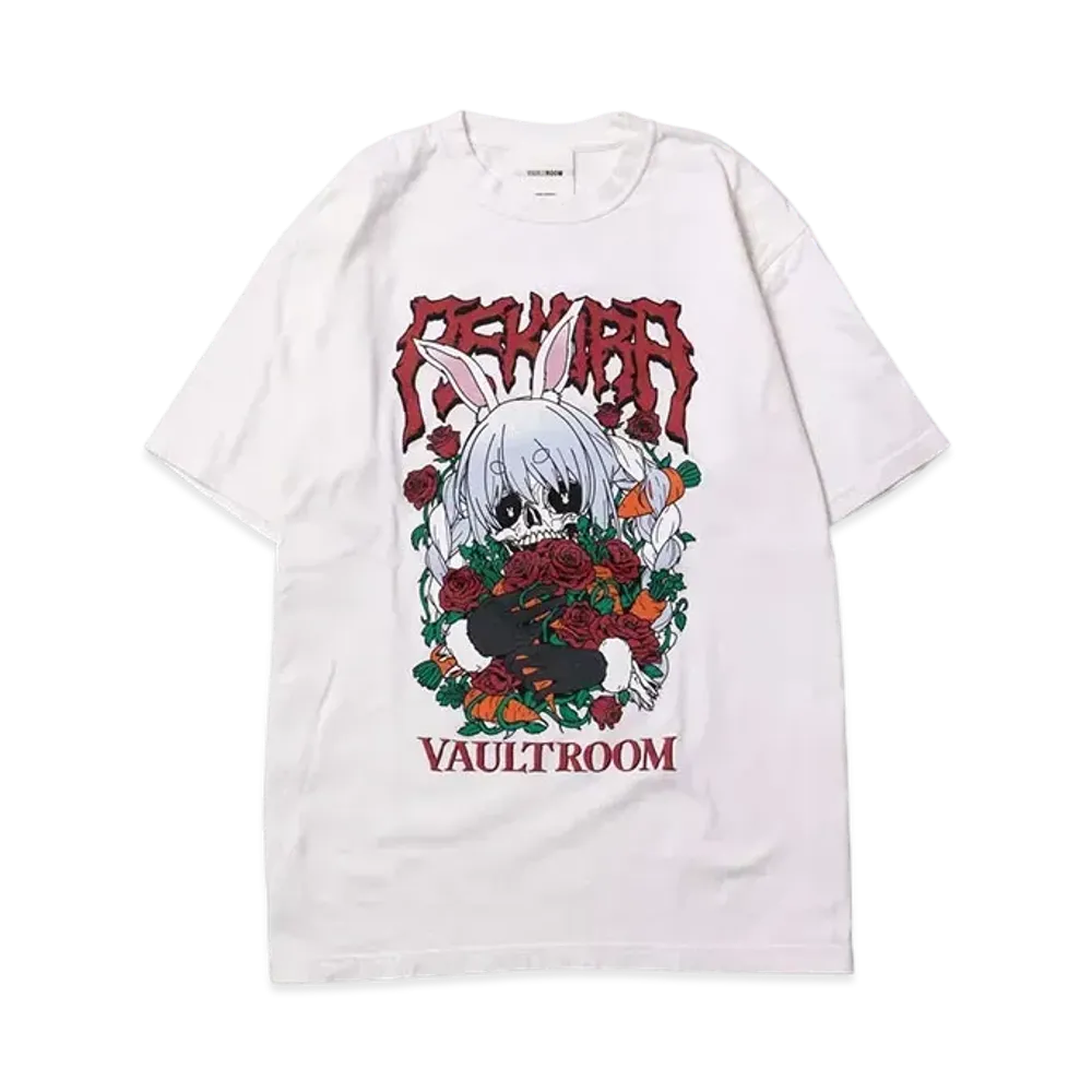 VAULTROOM Skull Pekora Tee "Off White"