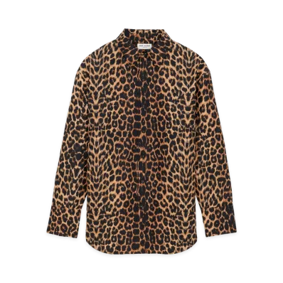 Saint Laurent Shirts "Leopard Print"