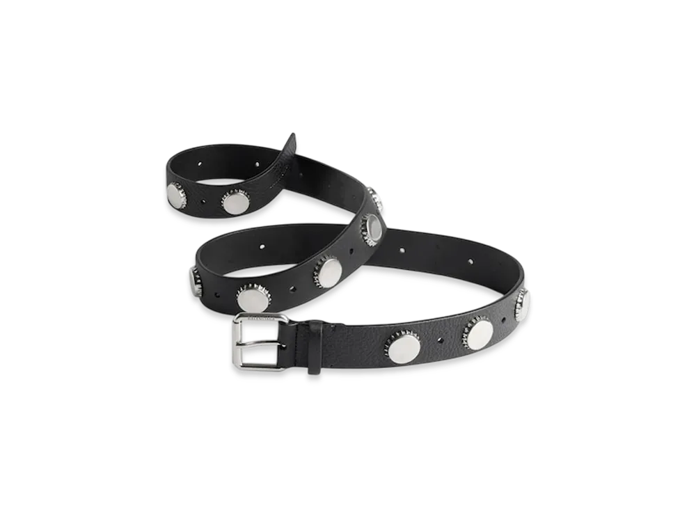 BALENCIAGA Bottle Caps Belt "Black"