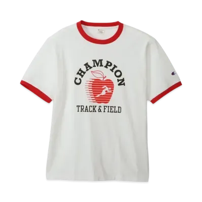 Champion Short Sleeve Ringer T-Shirt 25SS "Red"