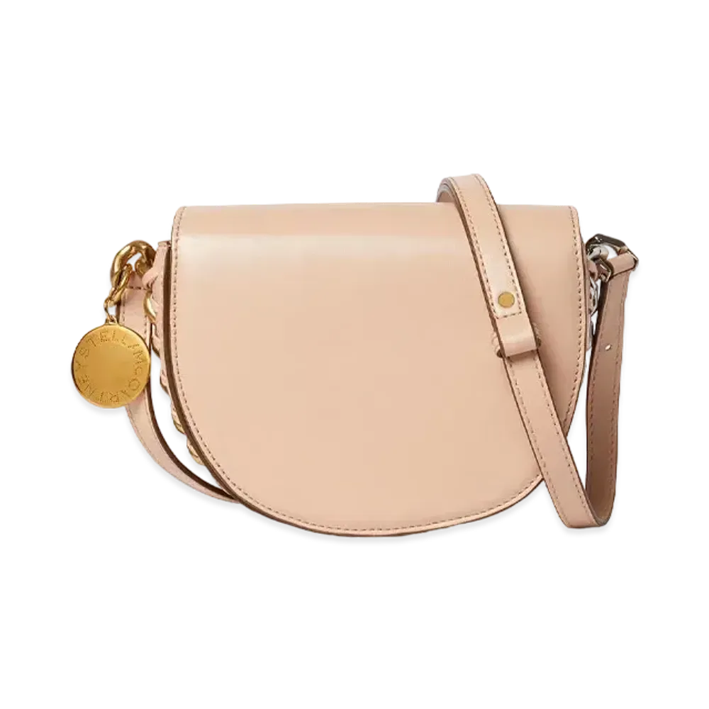 STELLA McCARTNEY Flame Small Flap Shoulder Bag "Brush"