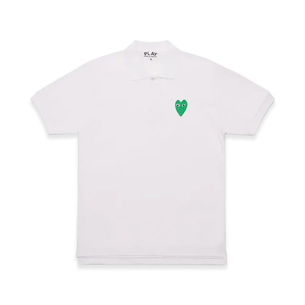 PLAY COMME des GARCONS Unisex Polo "White"