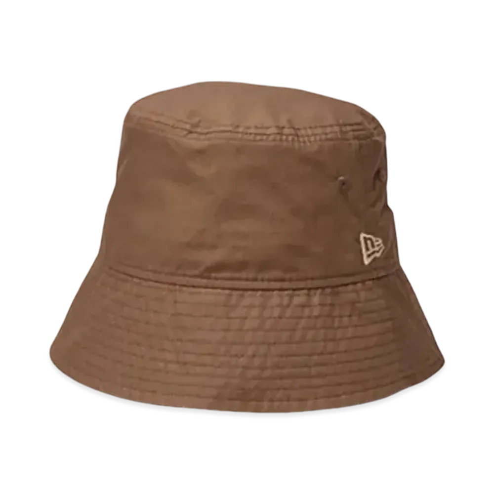 NEW ERA Bucket 01 Sailor Brim Typewriter Khaki Sweatband Basic "Walnut"
