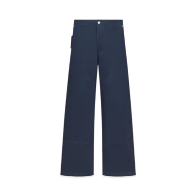 Dior Men's CD Icon Carpenter Jeans Cotton Denim "Navy Blue"