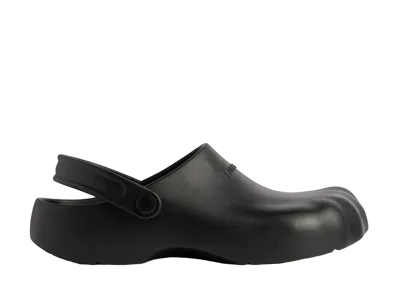 BALENCIAGA Sunday Molded Mule in Rubber and EVA "Black"