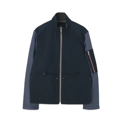 Paul Smith Mix-Up Stand Collar Blouson "Navy"