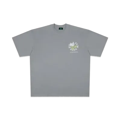 A FEW GOOD KIDS Flower Tee "Grey"