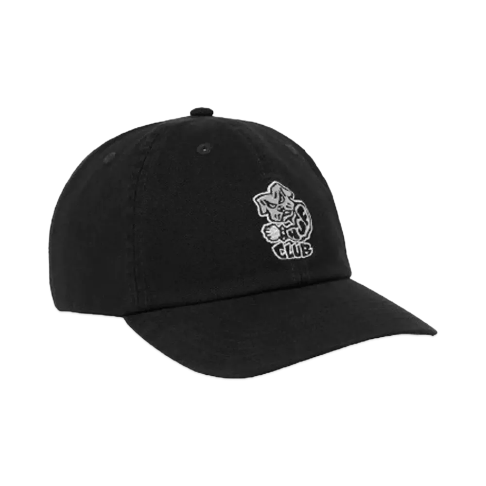 HUF Summer 24 Club 6 Panel CV Hat "Black"