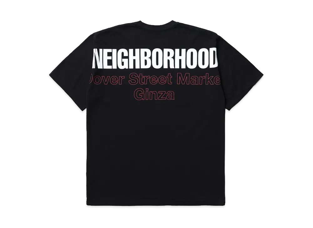 NEIGHBORHOOD x Dover Street Market Ginza Tee "Black"