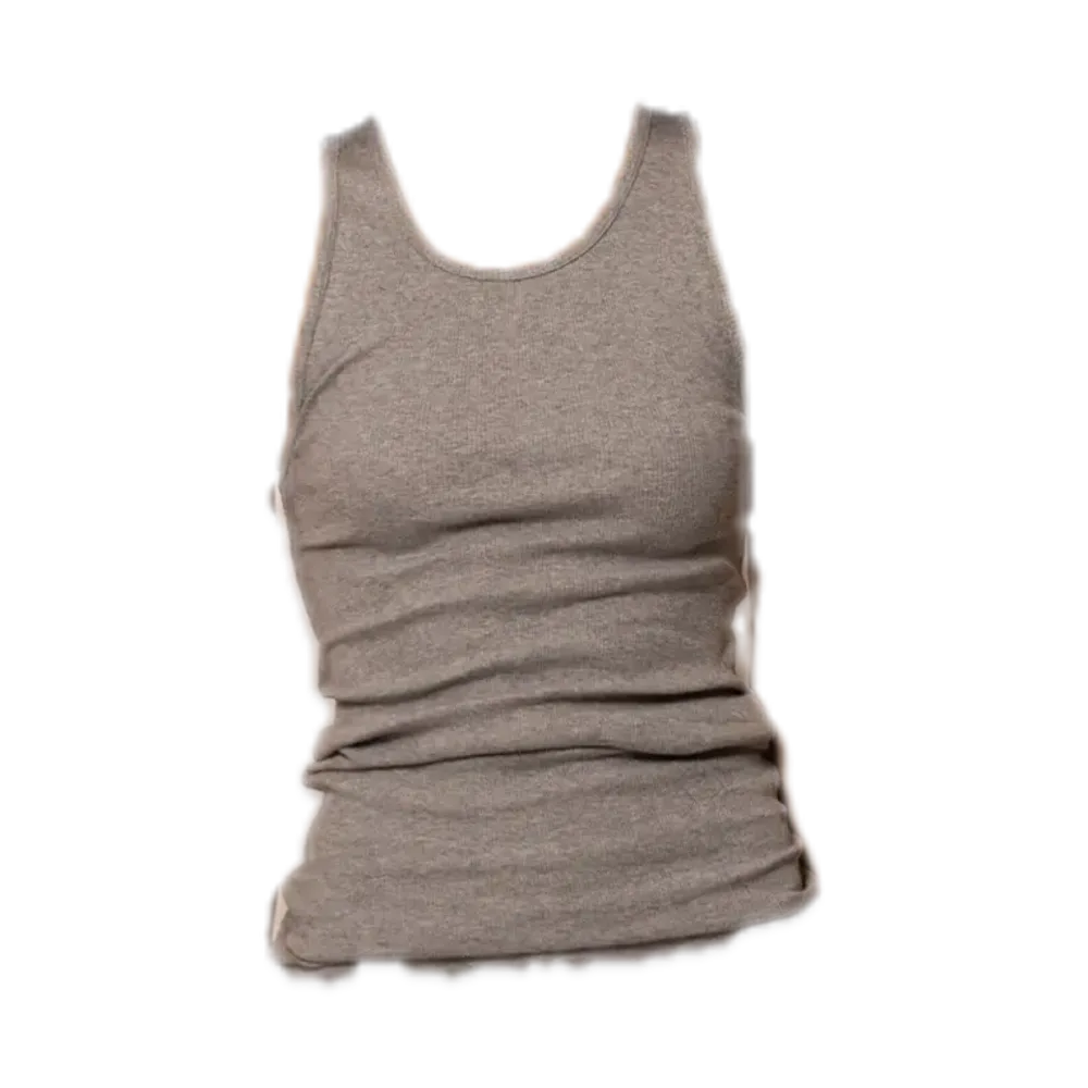 Drew House Foundation Tank "Heather Grey"
