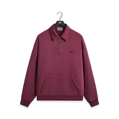 Kith Quarter Zip Popover Sweatshirt "Essence"