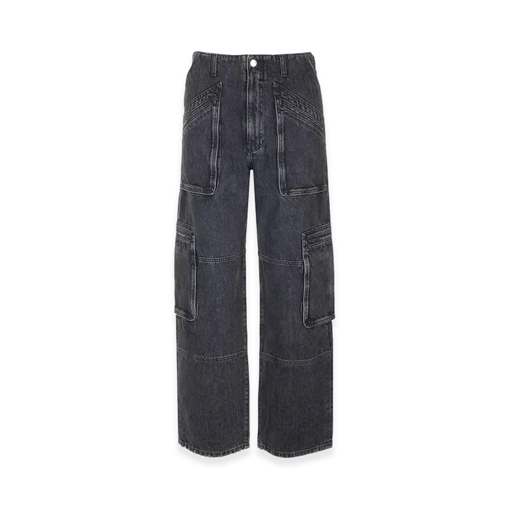 AMIRI Women's Cargo Jeans "Black"