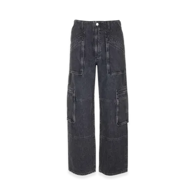 AMIRI Women's Cargo Jeans "Black"