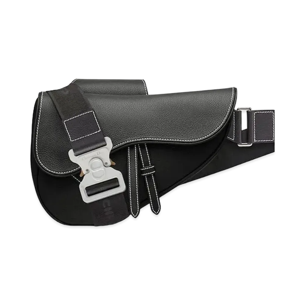 Dior Saddle Bag Grained Calfskin "Black"