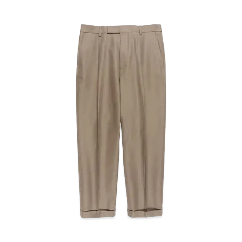 WACKO MARIA T/C Pleated Trousers (Type-2) "Beige"