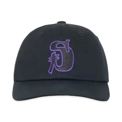 Stussy Low Profile Vintage S Snapback "Black/Concord"