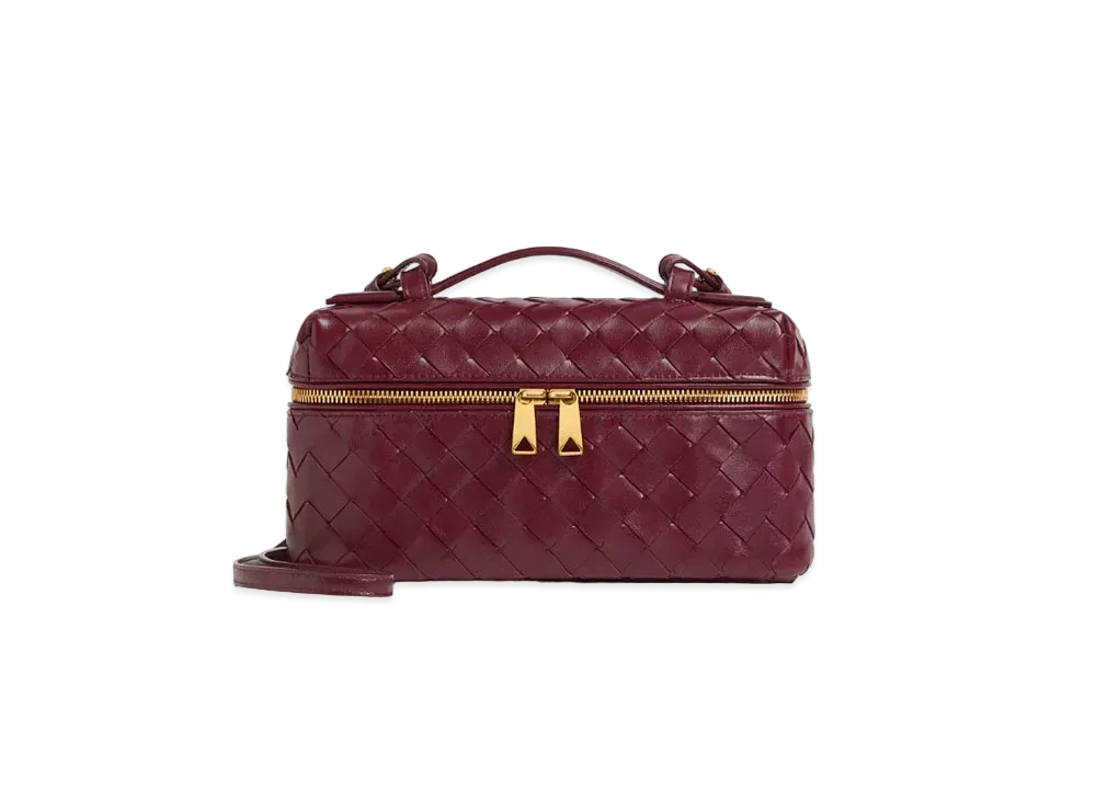 Bottega Veneta Bang Bang Vanity Case "Barolo"