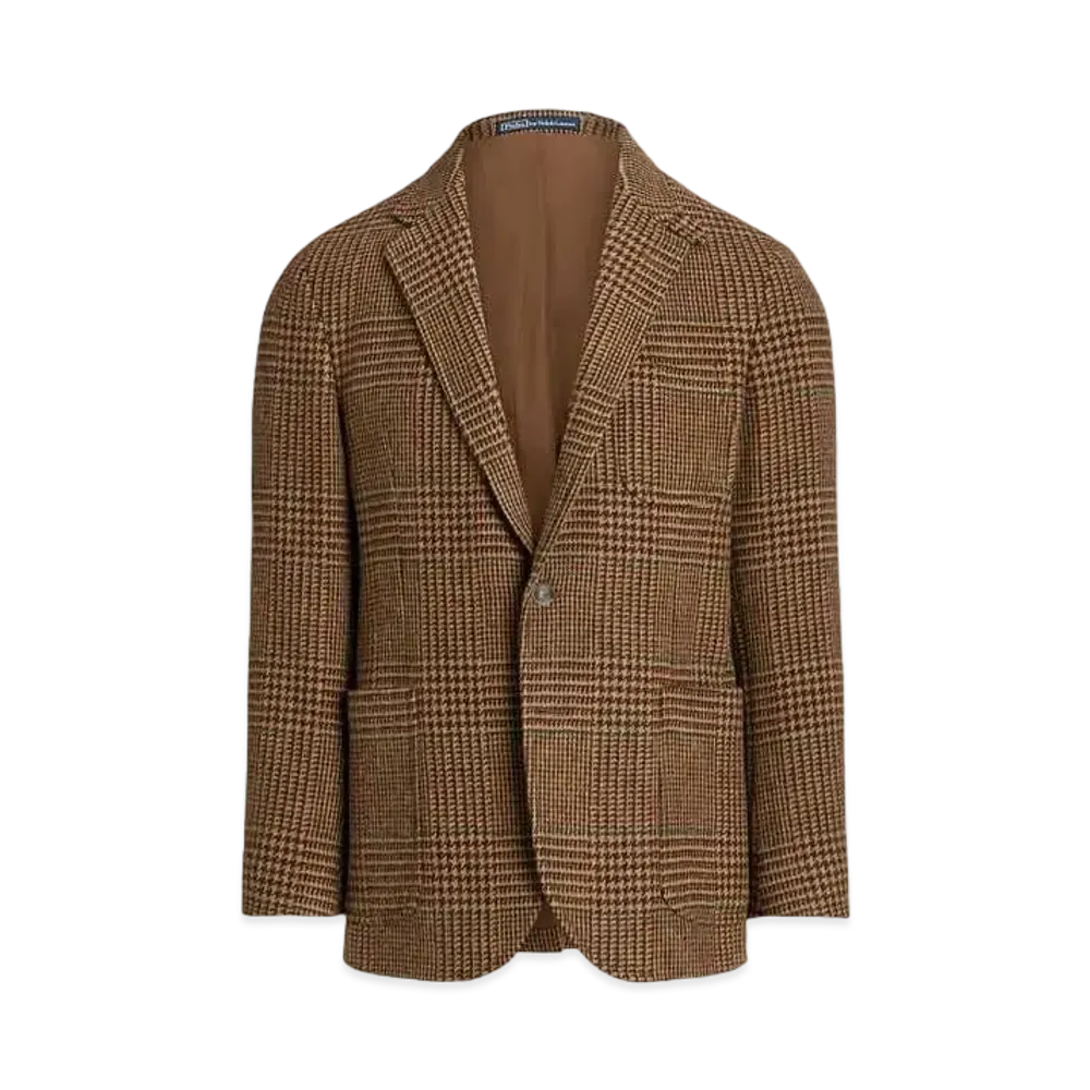 Polo Ralph Lauren Polo Glen Check Wool Tweed Sport Coat "Multi"