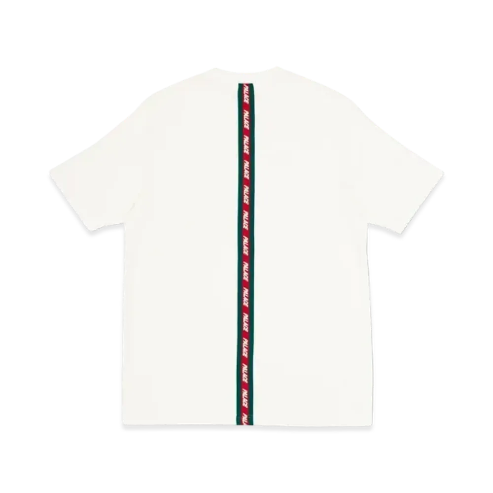 PALACE Vertical Weave T-Shirt "White"