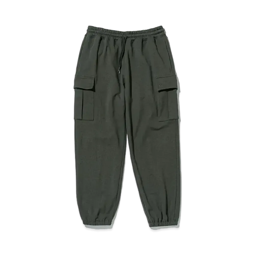 NEW ERA BLACK LABEL FW24 Oversized Sweat Cargo Pants "Olive"