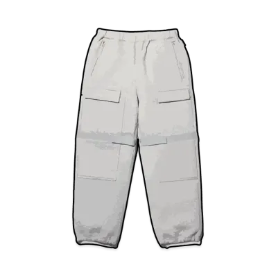 Supreme x Marithe + Francois Girbaud Shuttle Tape Cargo Sweatpant "Heather Grey"