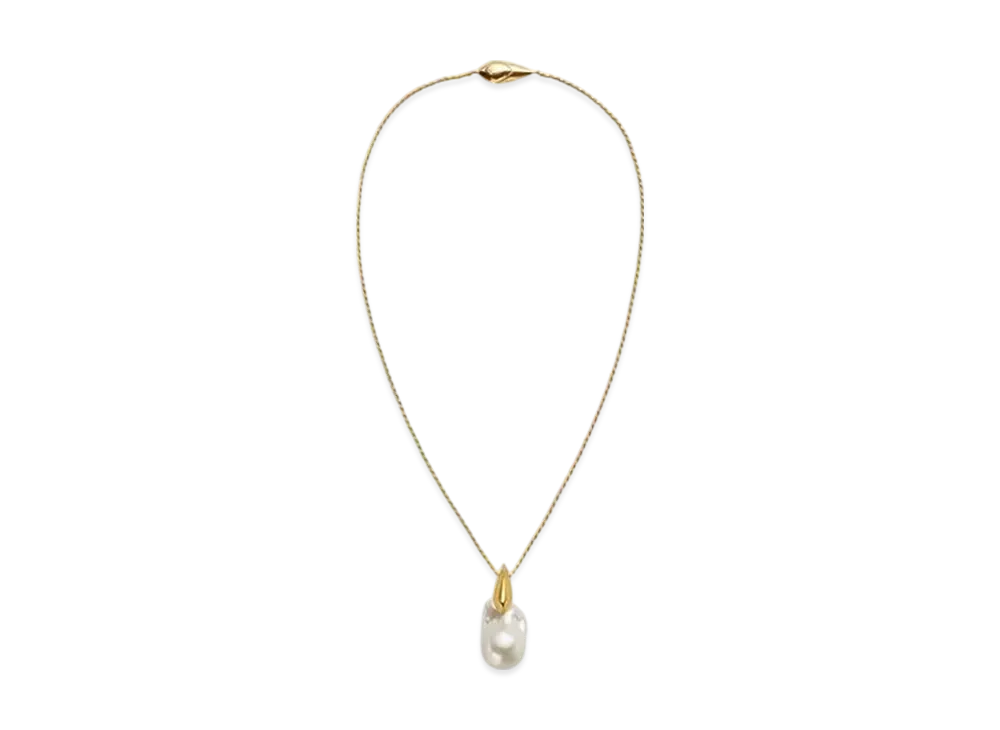 Bottega Veneta Pearl Pendant "White"