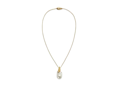 Bottega Veneta Pearl Pendant "White"