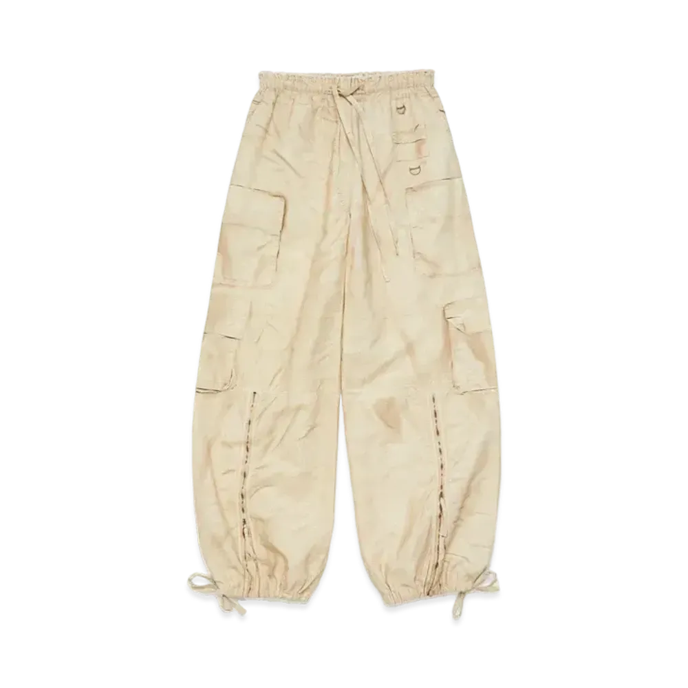 Acne Studios Relaxed Fit Printed Trousers "Oat Beige"