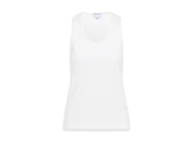 Bottega Veneta Women's Cotton Tank Top "White"