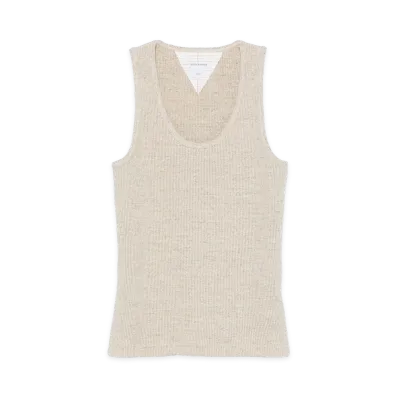 Bottega Veneta Women's Top "Beige"
