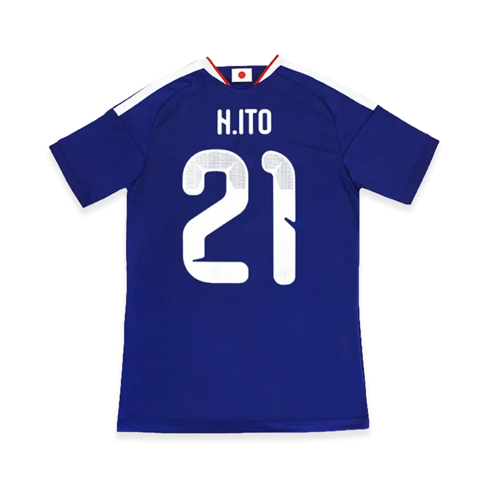 アディダス サッカー 日本代表 2026 ホーム レプリカ ユニフォーム #21 伊藤洋輝 "ジャパンブルー/アッシュブルー"