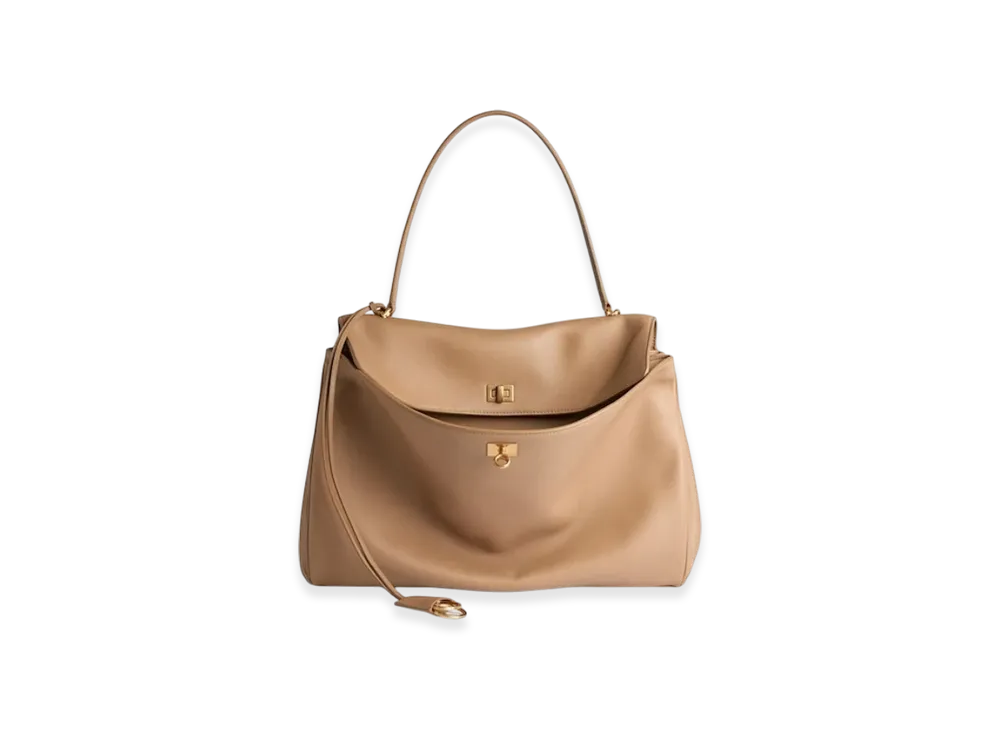 BALENCIAGA Rodeo Large Handbag "Cream"