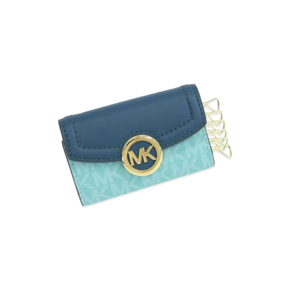 MICHAEL KORS Women's Fulton Key Case "Blue"