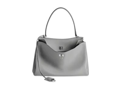 BALENCIAGA Rodeo Handbag Medium "Cloud Gray"