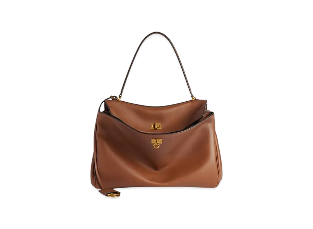 BALENCIAGA Rodeo Handbag Medium "Black"