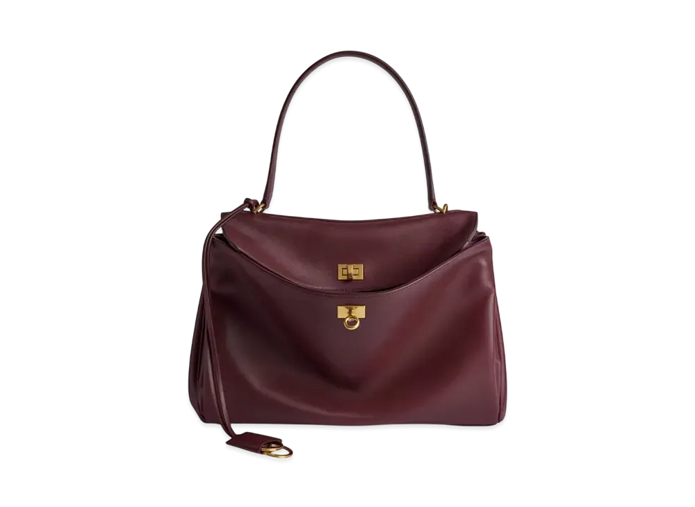 BALENCIAGA Rodeo Medium Handbag "Burgundy"